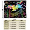 Printed Blanket Comfortable Soft Sofa Talk Blanket