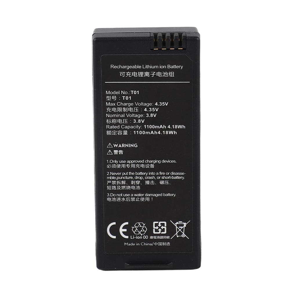 1100 MAh 3.8V Battery for Remote Control Drone Quadcopter Accessory Part