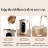 1500ML Electric Soy Milk Maker Juicer Blender with 10 Leaf Blade Nut Milky Maker Wall Breaking Machine for Breakfast