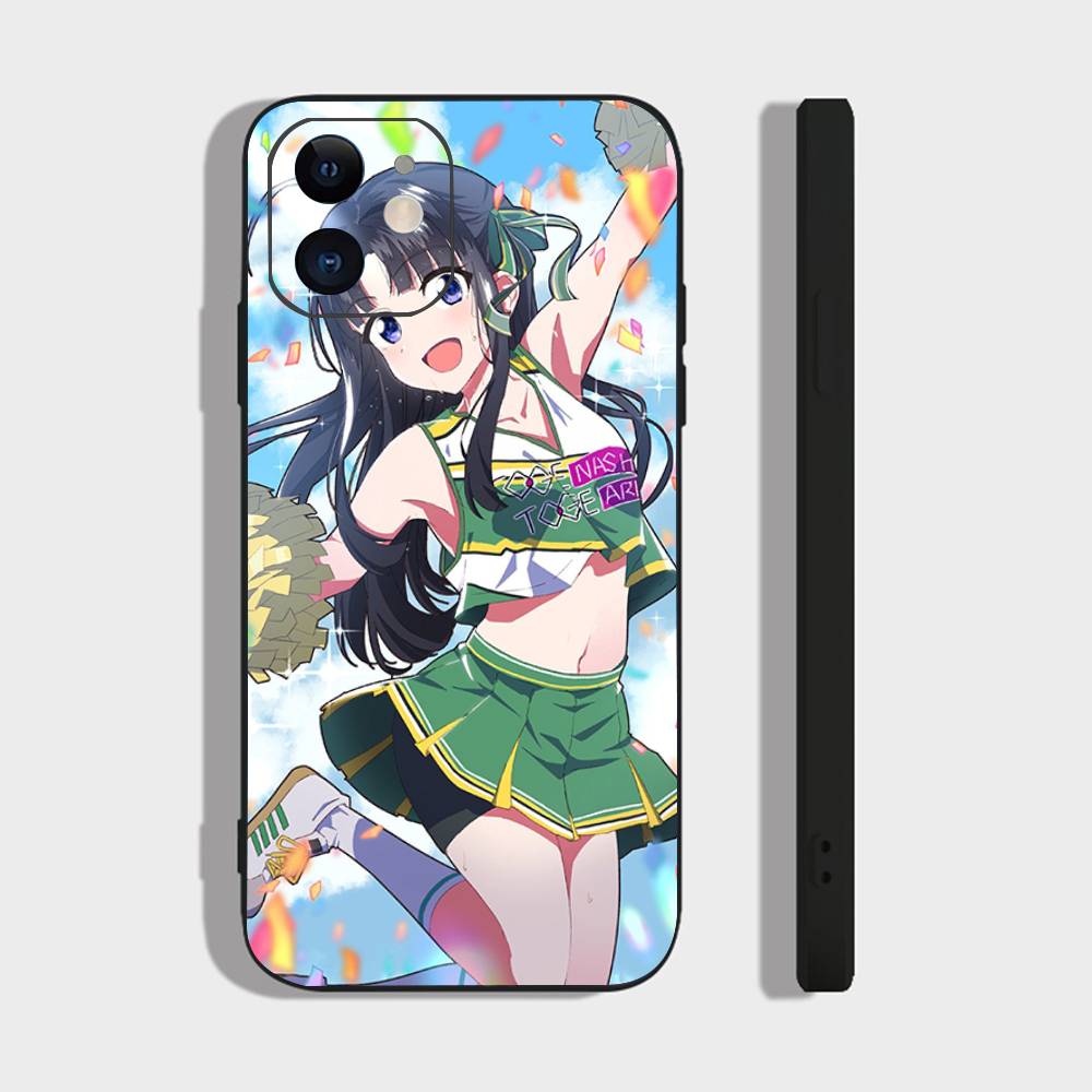 Awa Subaru Music Animation G-GIRLS BAND CRY Phone Case For IPhone 17 Air 16 15 14 13 Pro Max 11 12 Black Silicone Cover