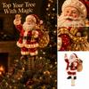 Christmas Tree Topper with Lights, Festive Holiday Tree Top Decoration for Home