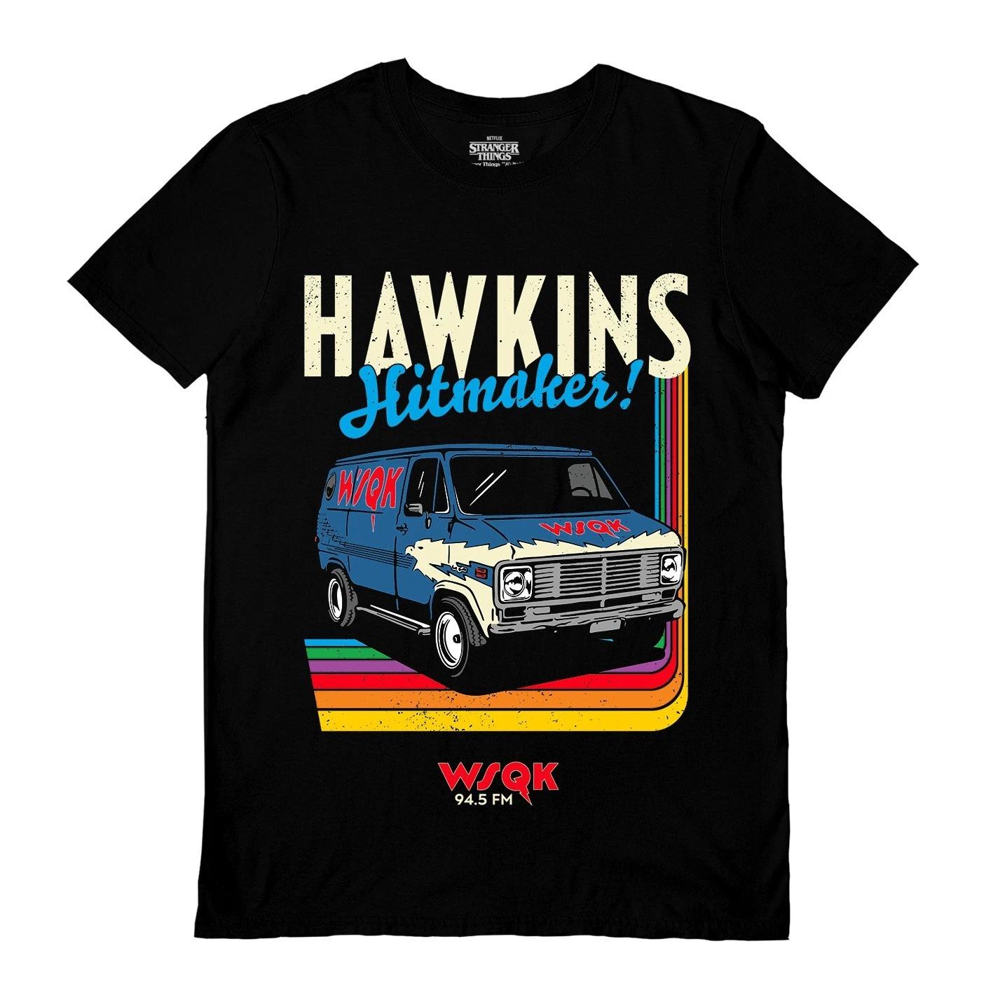 Stranger Things 5 T-Shirt (Hawkins Hitmaker), Officially Licensed, Unisex, Sizes XL