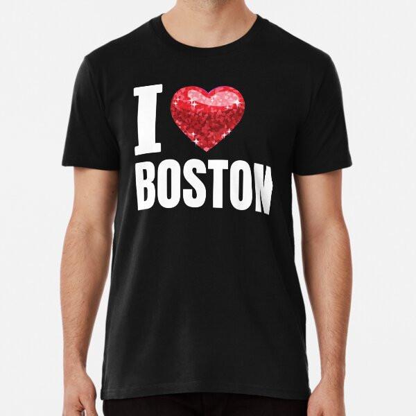 

I LOVE BOSTON T-Shirt S-5XL Best T-Shirt S