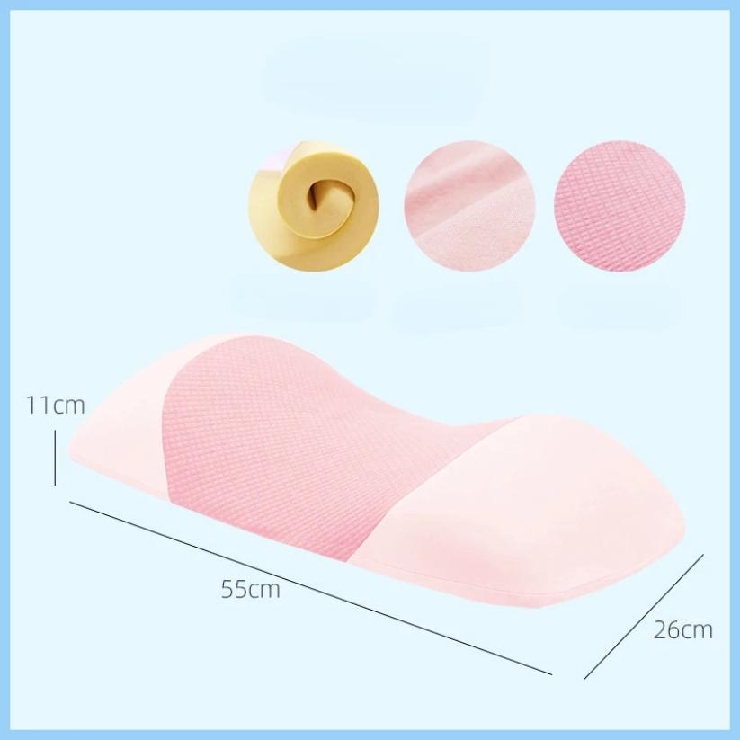 Lumbar Support Pillow for Sleeping Memory Foam Back Lumbar Support Cushion Back Support Bed Pillow Waist Support Back Sleepers