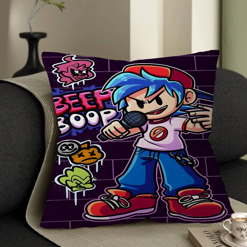Game FFriday Night FFunkin Pico Boyfriend Pillow Anime Pillow Sofa Bed Head Pillow Cover Cushion Cover x cm Fashion