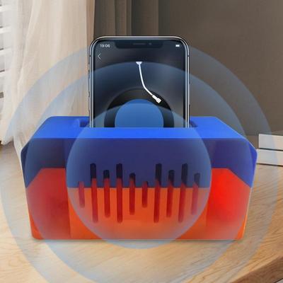 Phone Amplifier Stand Cell Phone Sound Amplifier 3D Printing Holder Electronics Dock Bracket For Men Birthday Workplace College
