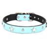 S/M/L Star Studded Pet Dog Collar Leather Puppy Collars for Small Medium Dogs Cat Neck Strap Pet Supplies Chihuahua Collars