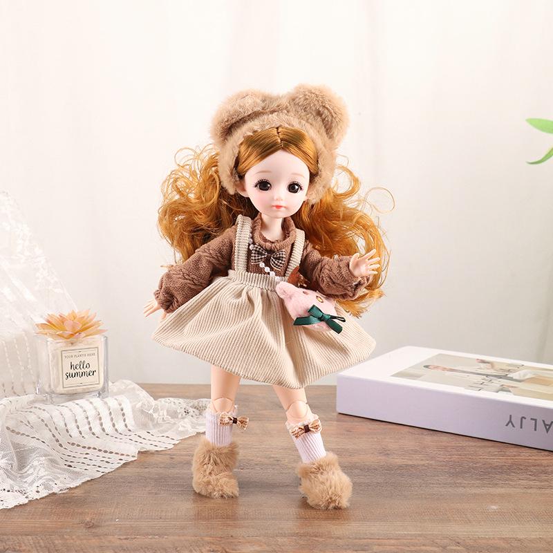 30cm Realistic Barbie Princess Doll Gift Set