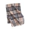 Autumn and Winter New British Style Pure Cashmere Scarf Plaid Scarf Men's Warm Neck Protector Couple Style