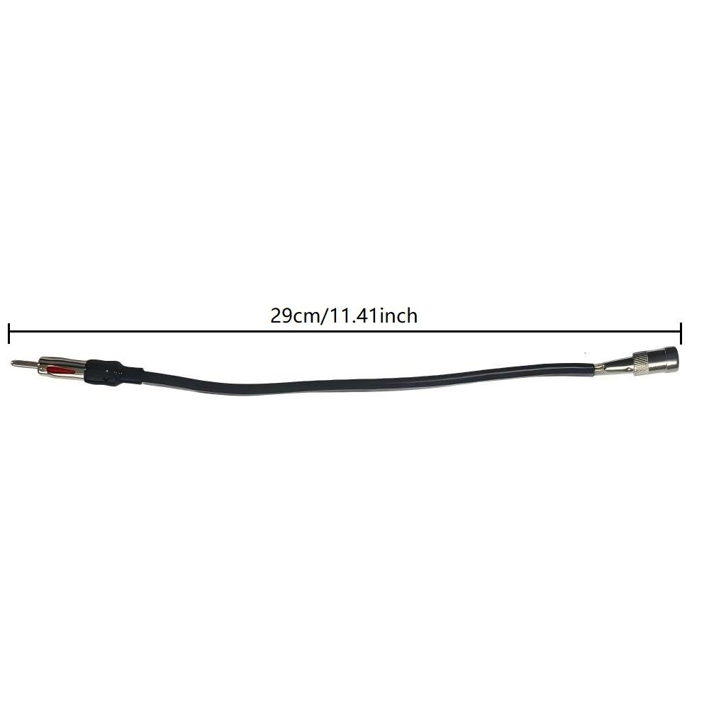 Car Stereo Car Radio Antenna Adapter ISO To DIN Cable for Jetta Volkswagen Polo Bora Passat Peugeot 307 Focus Etc Old Model Radio Accessories 4