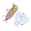 5/10Pcs Wall Brackets Hanger Fire Safety Bracket Wall Mount Fireproof Bracket Home Wall Hanger Brackets Mounting Hanger