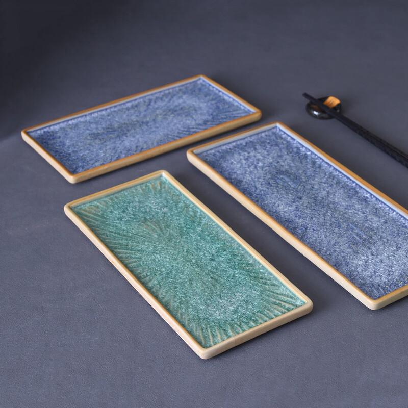Japanese Ceramic Rectangular Serving Plate