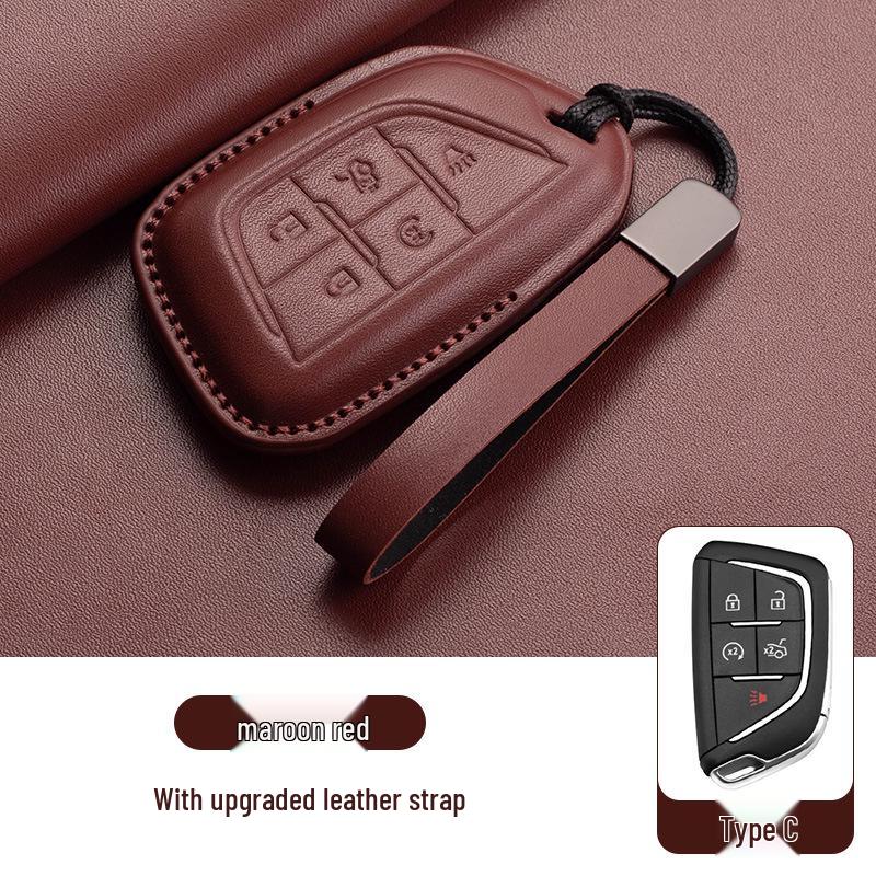 Cadillac Key Case for CT5, CT4, CT6, XT4, XT5, XT6 - Car Bag Buckle Shell