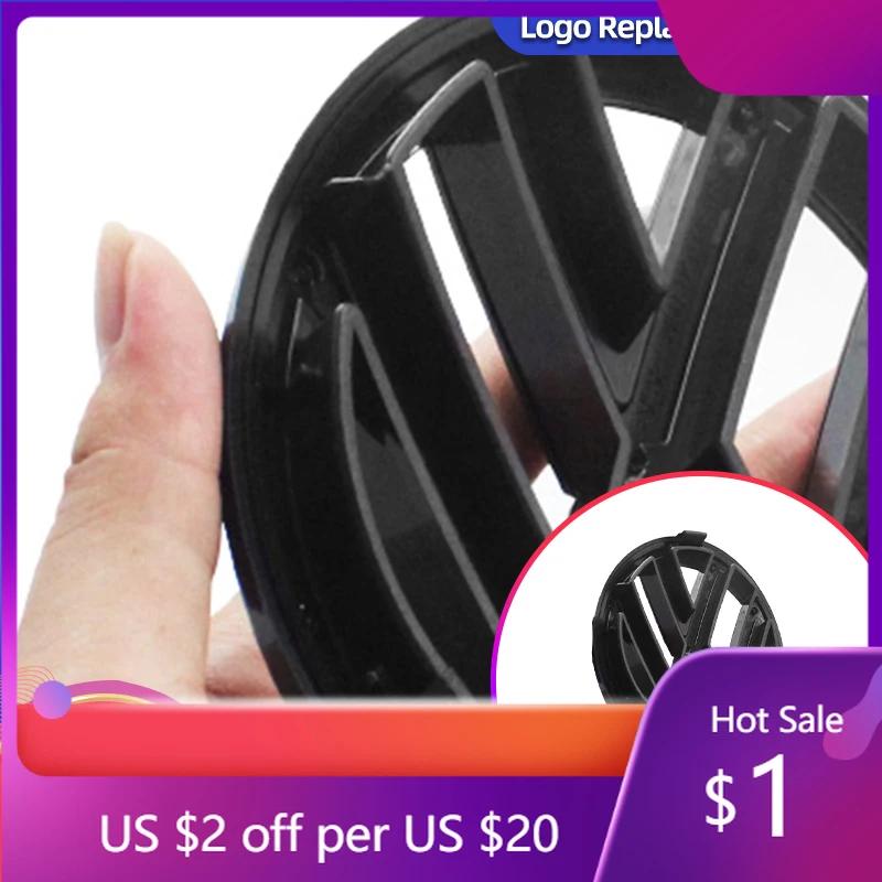 VW GTI GOLF Ventilkappensets 2026 Heiß Volkswagen VW Radkappen VW 120mm 110mm Auto Logo Emblem Haube Vorne und Hinten Heckzeichen Hinten B