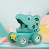 Children's Cartoon Elastic Dinosaur Pull Back Car 3-9 Years Old Boy And Girl Toy