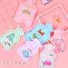 Mini Cartoon Hot Water Bottle With Double Layer Pvc For Winter Hand Heating And Travel Use