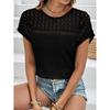 Travel New Women'S Retro Printed Shirt Casual Spring And Summer Breathable Cool Sexy Daily Date Short Sleeved T-Shirt Top