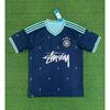 2627 Football Jersey Unisex Womens Short Sleeve Sports Shirt Soccer Training Match