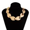 Fashion Exaggerated Neck Jewelry Punk Shell Clavicle Chain  Holiday