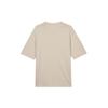 Nike Solid Color Logo Casual Crew Neck Short Sleeve T-Shirt Men Tops Light-Brown FN5983-203