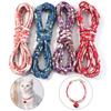 5Yards 6mm Round Cotton Cords Colorful Festive Ethnic Style Rope For Jewelry Making DIY Crafts Clothing Sewing Bracelet Supplies