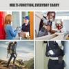 Mobile Phone Waist Bag – Flip Top 6.3 Inch Casual Crossbody Bag with Pen Slot, Portable Phone Pouch for Travel & Daily Use