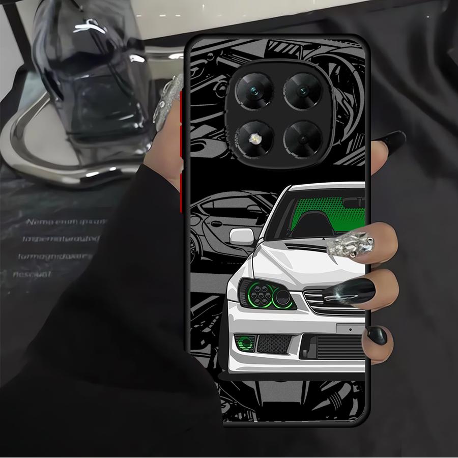 Soft Cover Phone Case for Xiaomi Redmi A5 9 10 A1 A2 K40 Pro Japan Sports Cars