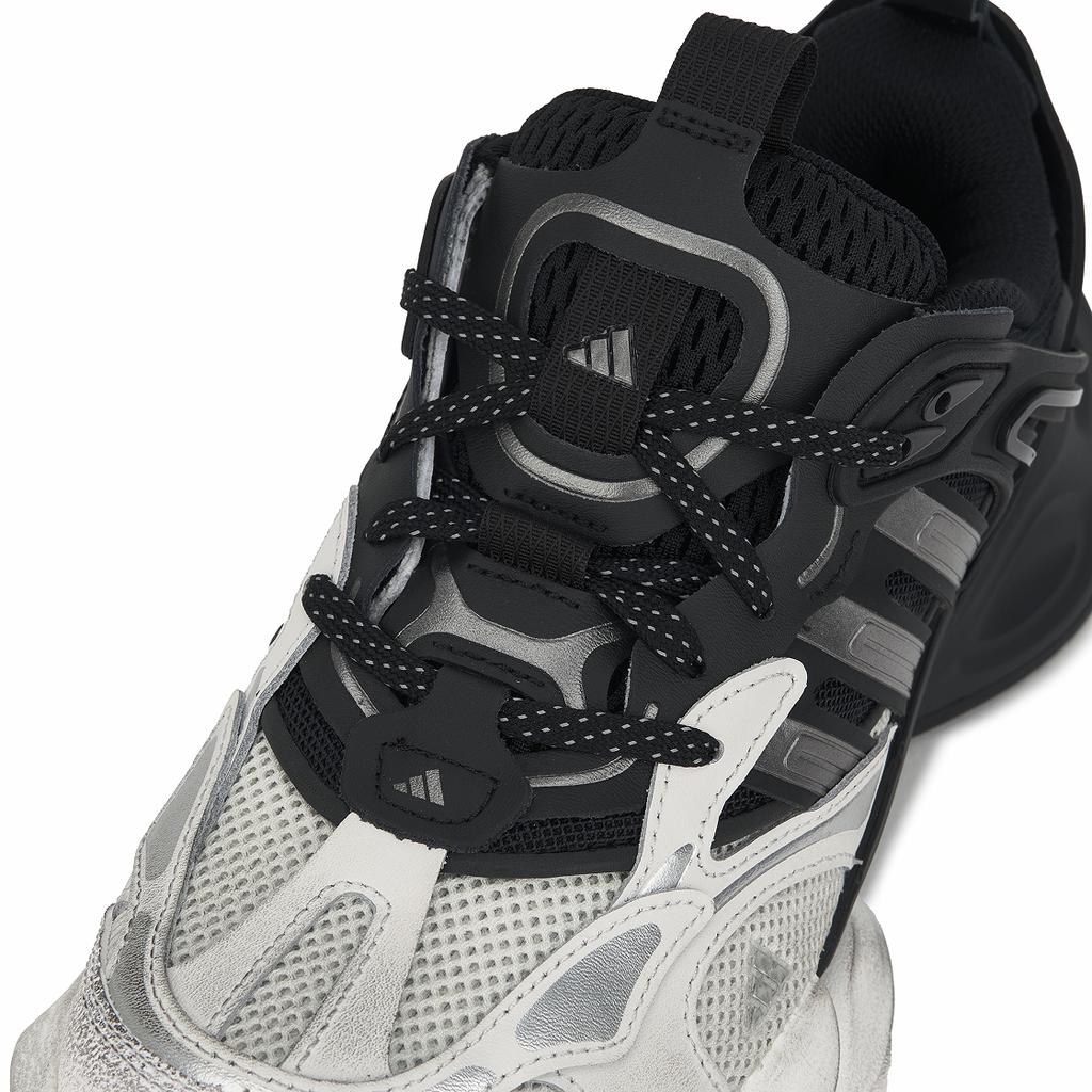 adidas XLG Runner Deluxe White Black Unisex Sneakers Crystal-White Core-Black Iron-Metallic JR0861