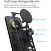 Para Honor X9d 5G Tapa Protectora de Cámara con Lente Deslizante Funda Para Honor X70 HonorX9d X 9d X9 d 2025 Estuche Soporte de Anillo Magnético Cubierta Blindada