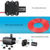 Decdeal DC12V 5W Ultra-quiet Mini Brushless Water Pump Waterproof Submersible Fountain