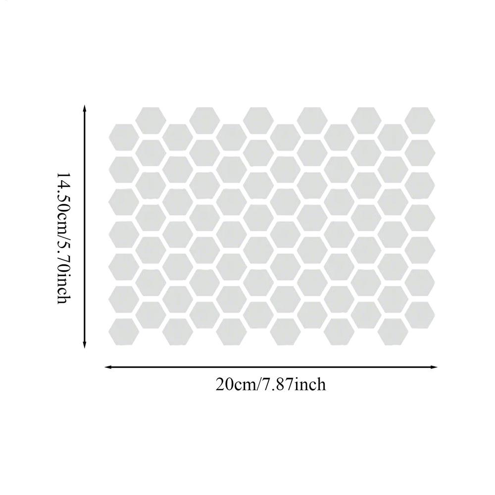 Светоотражающие наклейки для шлемов Сотовые светоотражающие наклейки для шлемов Светоотражающая лента для мотоциклов Модные светоотражающие наклейки белый