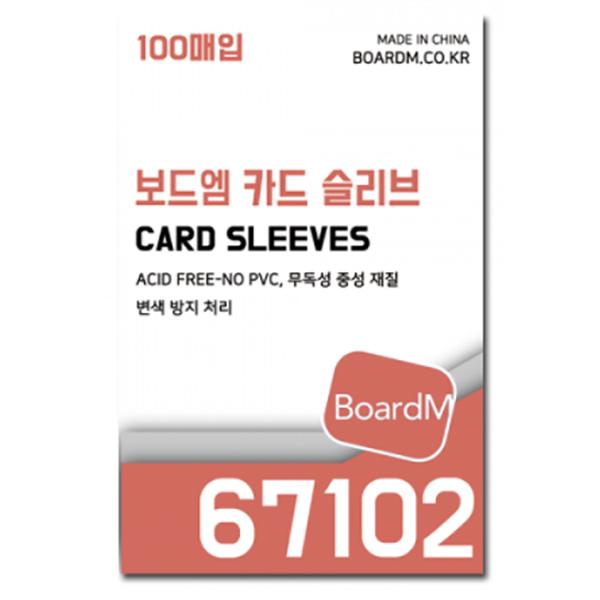 

BoardM Premium Card Sleeve 67102 Толщина, корейская настольная игра
