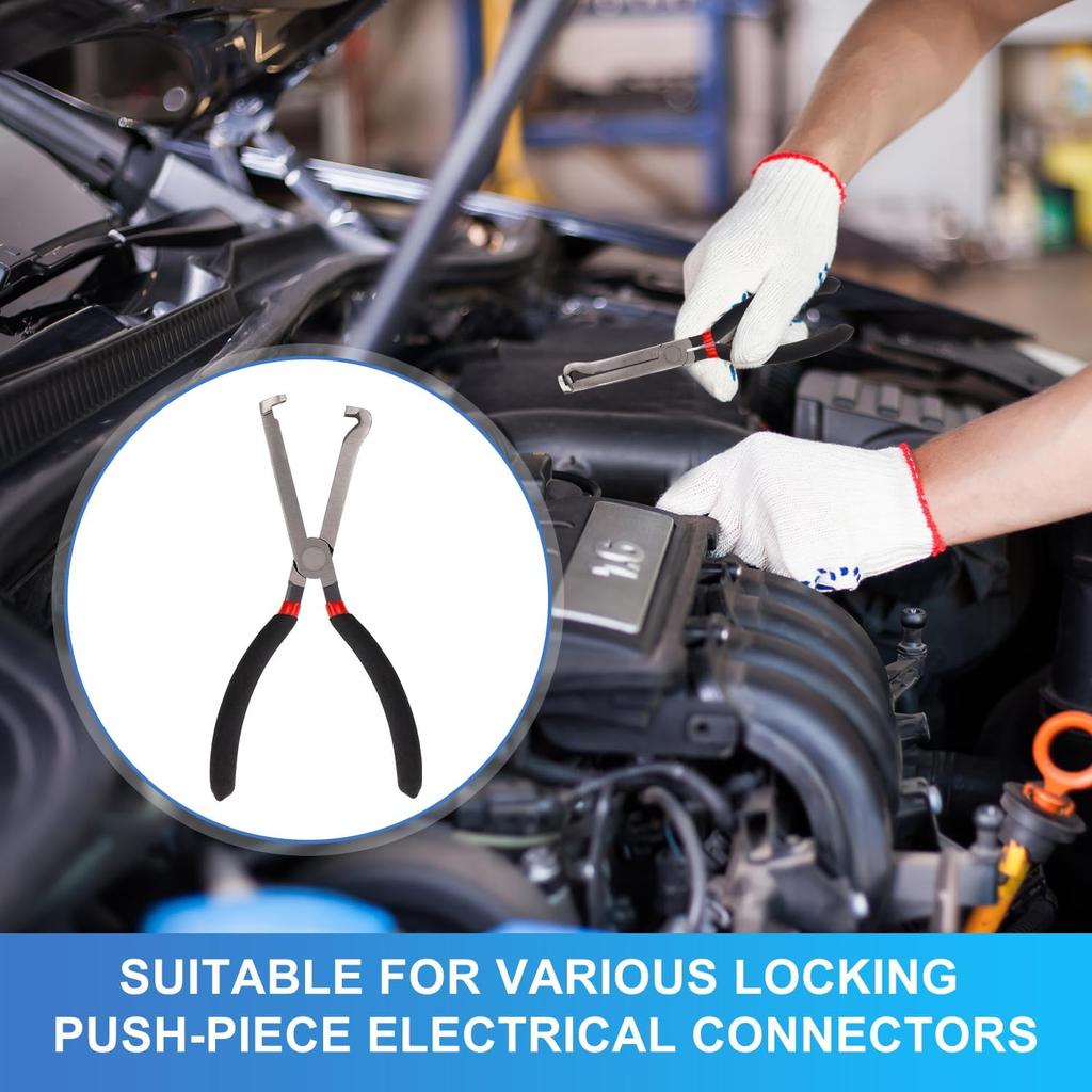 Electrical Disconnect Pliers, Automotive Electrical Connector Pliers Spark Plug Pliers Car Electrical Plug Pliers for Easily Disconnection The