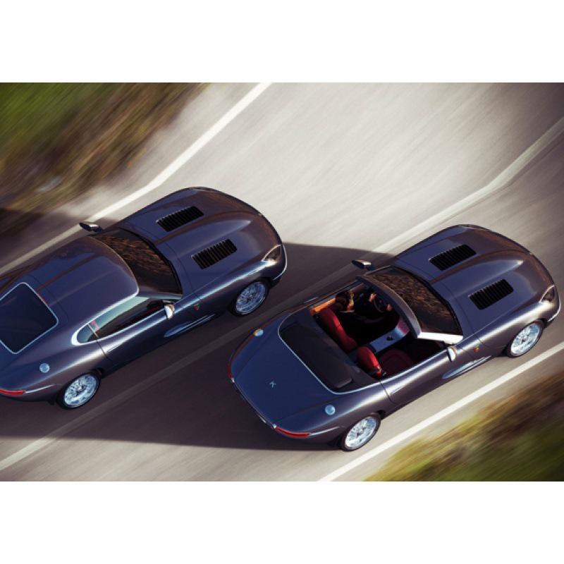 Framed Sports Car Poster for Bedroom, Bar, or Dealership Wall Decor