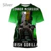 Rash Guard Jiu Jitsu Hot Brazilian Jiu-Jitsu Gorilla T Shirt New Men's Casual Cool BJJ Fighting Animal Printed Short Sleeve Top