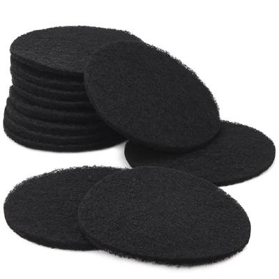 LTWHOME Activated Carbon Filter Pads for Tropical Fish Aquariums, Compatible with Eheim Eco Comfort 2232/2234/2236, 12 Pads