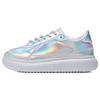 Delecity Pure Silver Iridescent Unisex Sneakers 1183C195-020
