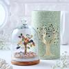 7 Chakra Crystal Tree: Feng Shui Decor for Luck, Energy Alignment & Housewarming Gift