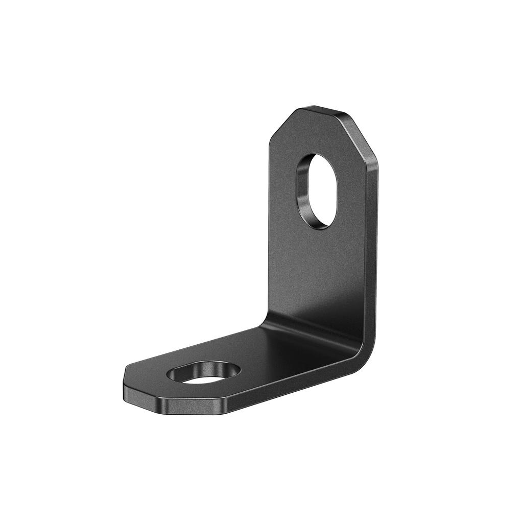 Kaedear Motorcycle Universal Stainless 2mm Universal Set of Custom Brackets X 2 X 20 X 37 X Brackets, Steel, Thick, Fit, 2, (KDR-YX-L90-2M8) (M8