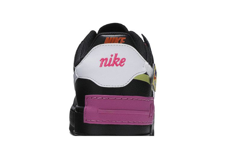 Women's Sneakers Nike Air Force 1 Low Shadow Removable Patches Black Pink (Women's)
