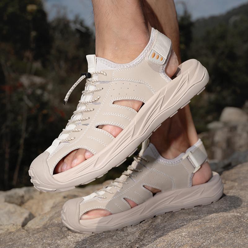 38-46 Summer Men's Large-size Breathable Sandals Outdoor Beach Sandals Hiking Shoes and Walking Shoes