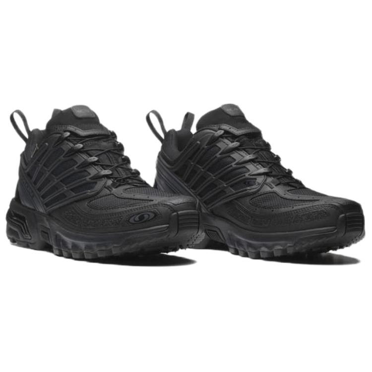 New SALOMON Acs Pro Gore Tex Black Asphalt L47599400
