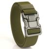 Neue doppelte Sicherheitsfreigabe Aluminiumlegierung Schnalle Nylon Gürtel, Herren Cobra taktischer Gürtel