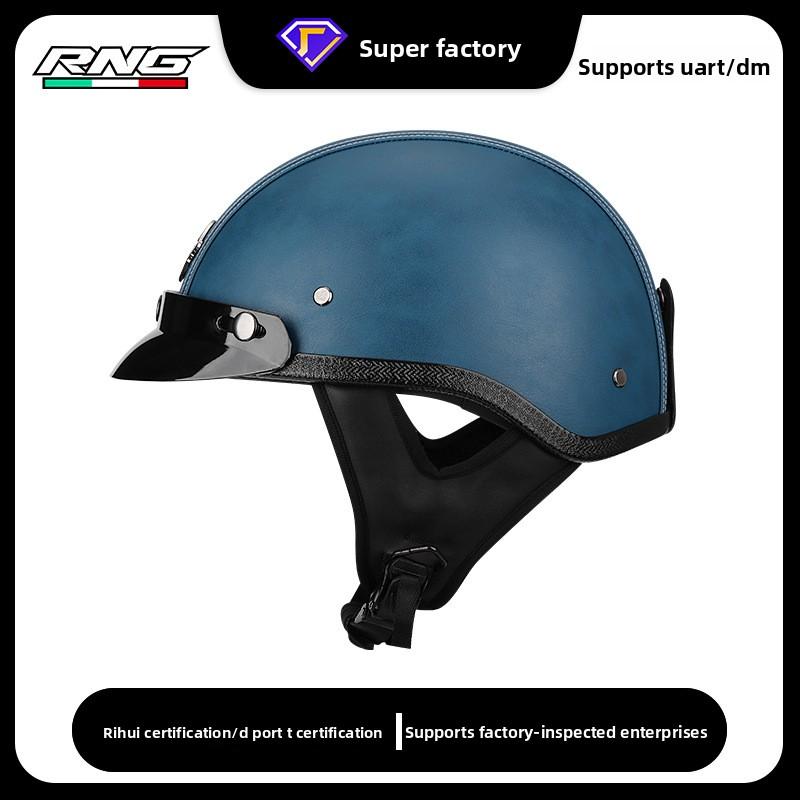 Customizable Retro Half Helmet for Motorcycle & Electric Bike MLXL Size Cross-Border Hot-Selling Prince Cruiser