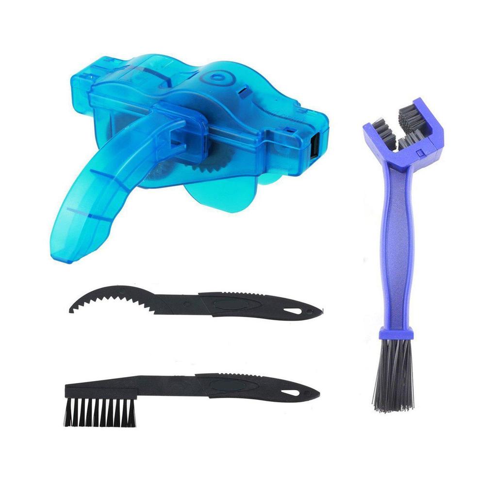 Motorcycle & Bicycle Chain Cleaning Brush - Square Head Tool for Bike Maintenance
