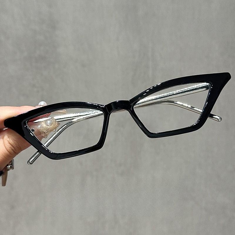 Women's Fashion Cat-Eye Reading Glasses High-Definition Blue Light Blocking Glasses Unisex Fashion Glasses for Farsightedness