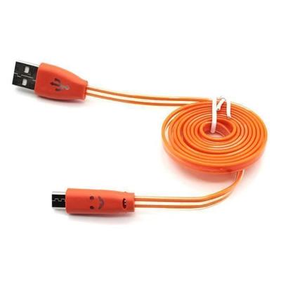Colorful Gradient LED USB2.0 Micro Charging Data Cable for Android Smart Phone