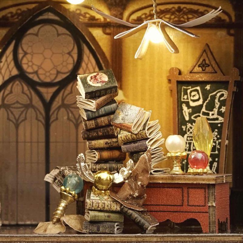 DIY Mini Fantasy Cube Series - MAGICAL FATE No-Cut Paper Kit with Flip-Book Design, Christmas  Halloween