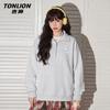 TonLion Women's Trendy Zip-Collar Sweatshirt