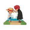 Figure da collezione di One Piece World Log Stories Monkey D. Rufy e Shanks